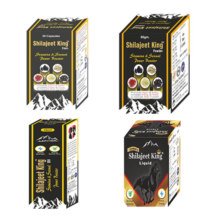 Shilajeet King Combo Pack Of 4